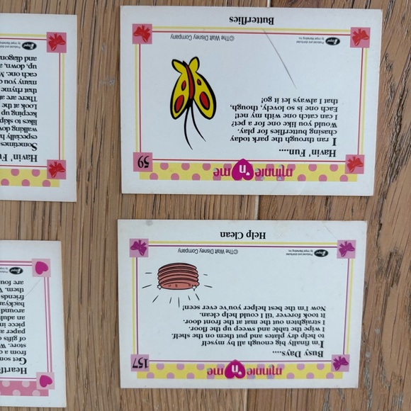 Disney Minnie n’ Me Impel 1991 Collectors Cards - Picture 8 of 12